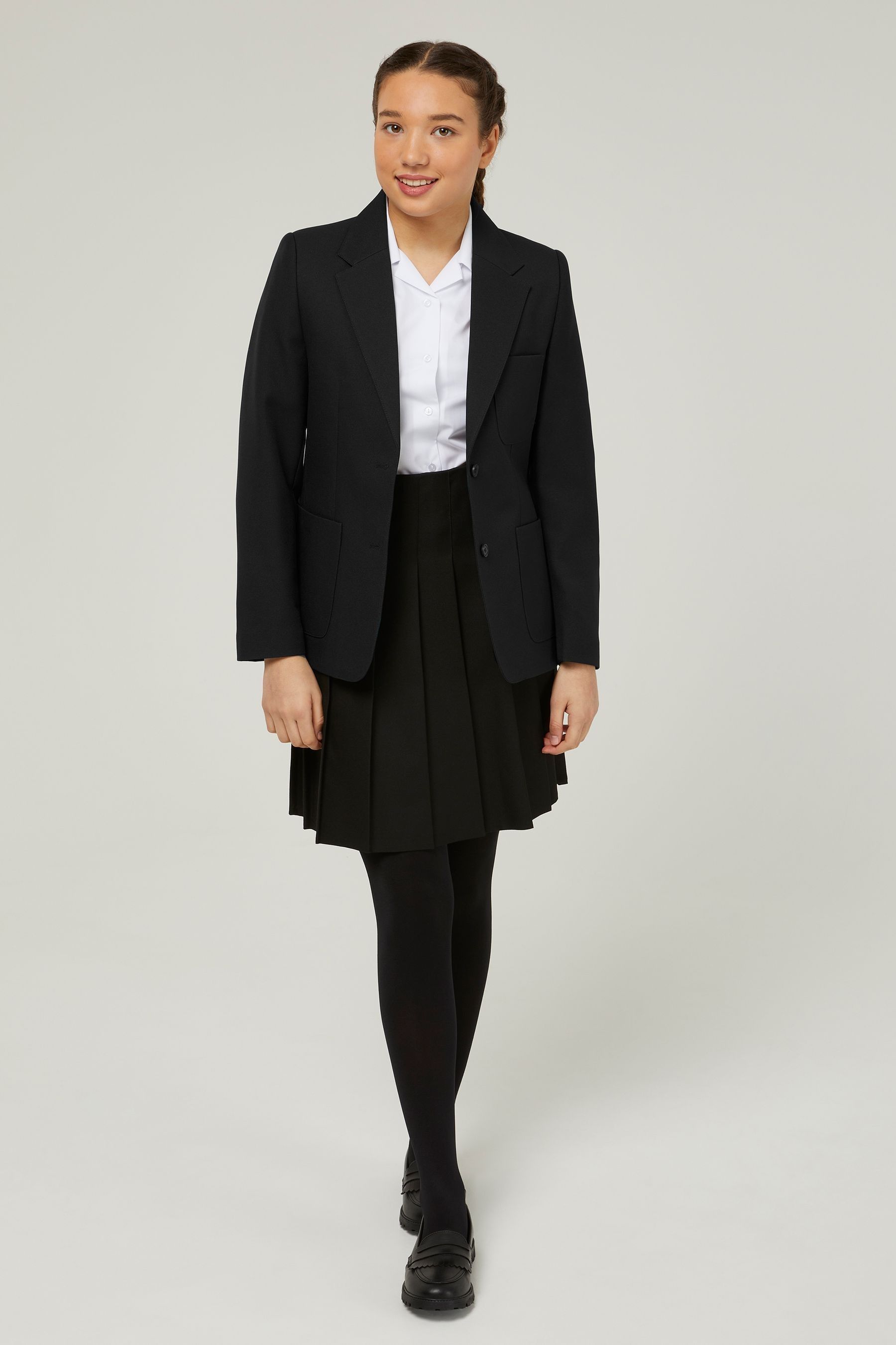 Trutex Girls Black School Blazer