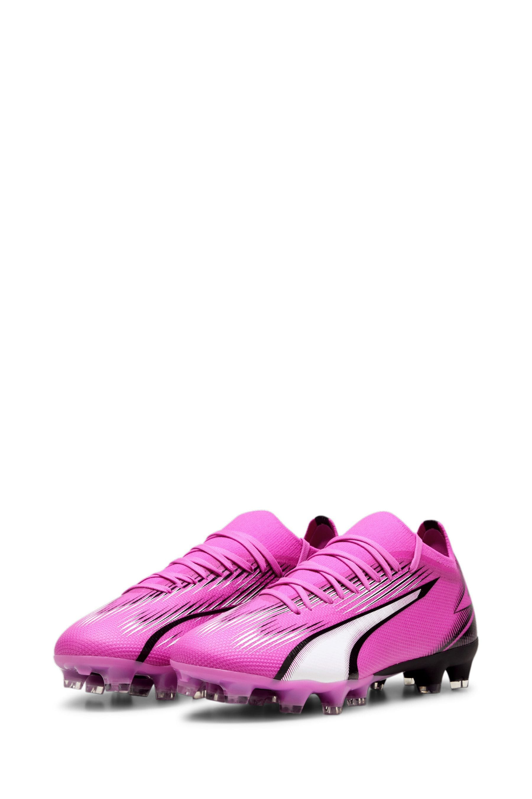 Puma Pink Womens Ultra Match Fg Ag Football Boots