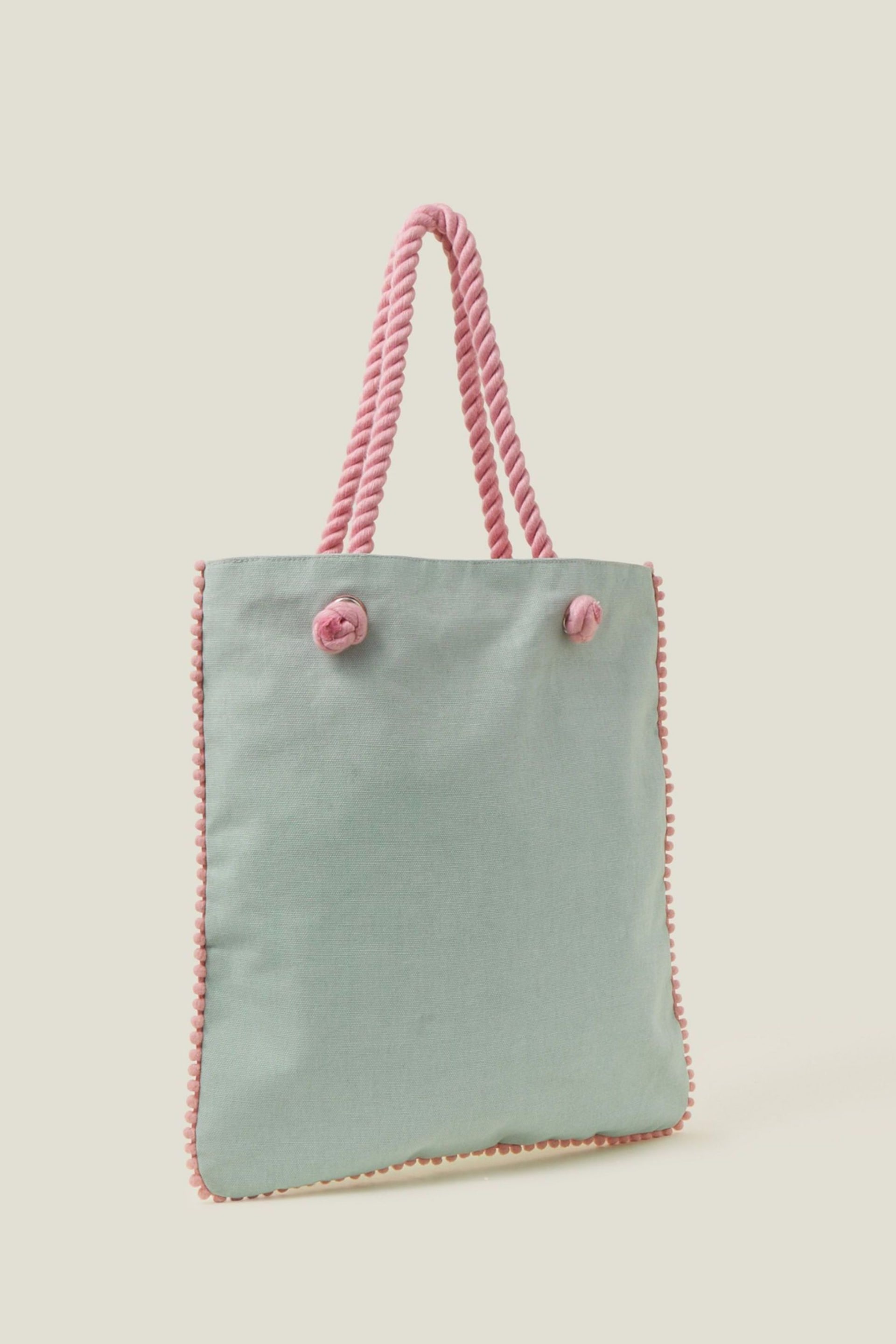Accessorize Blue Girls Mermaid Shopper Bag - Image 3 of 3
