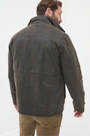 FatFace Broadsands Brown Funnel Neck Jacket - Image 2 of 6