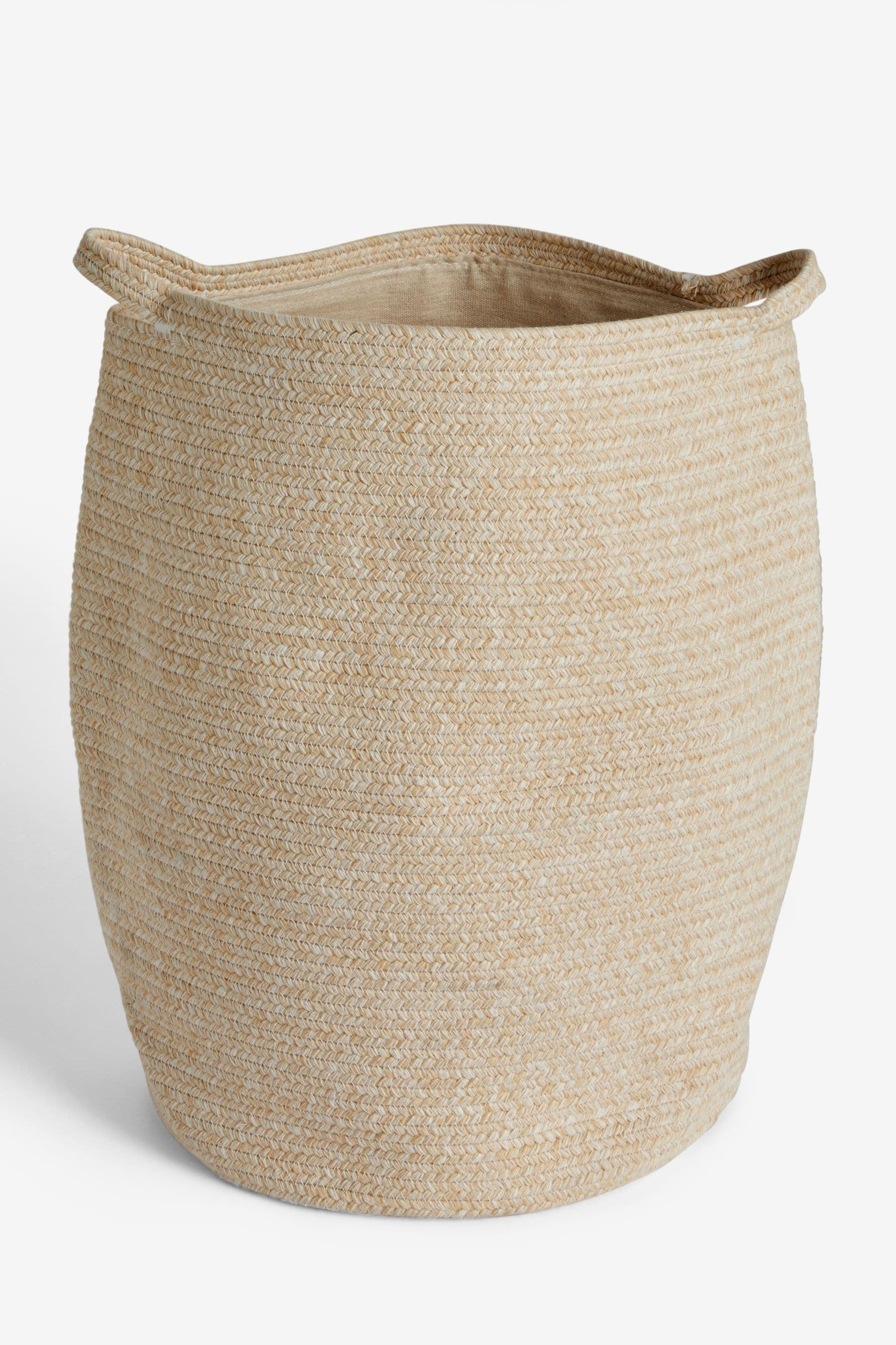 Buy Natural Rope Laundry Bag Basket from the Next UK online shop