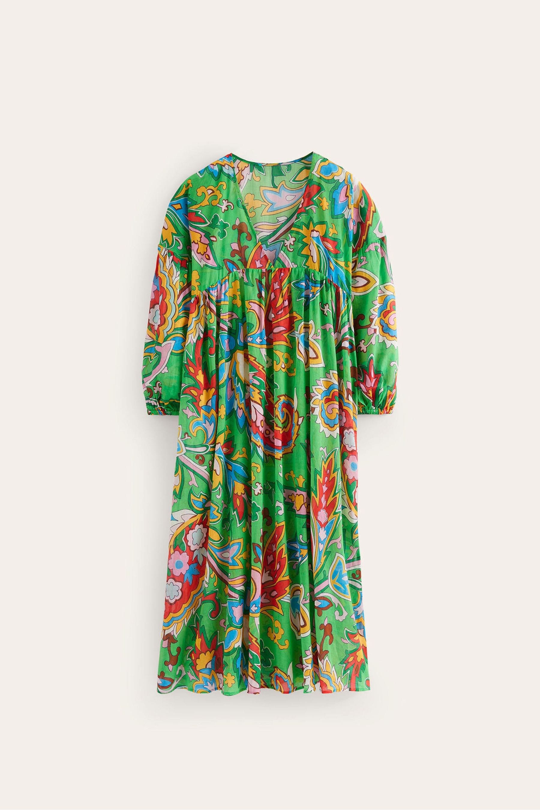 Buy Boden Green Metallic Star Dress from Next Luxembourg