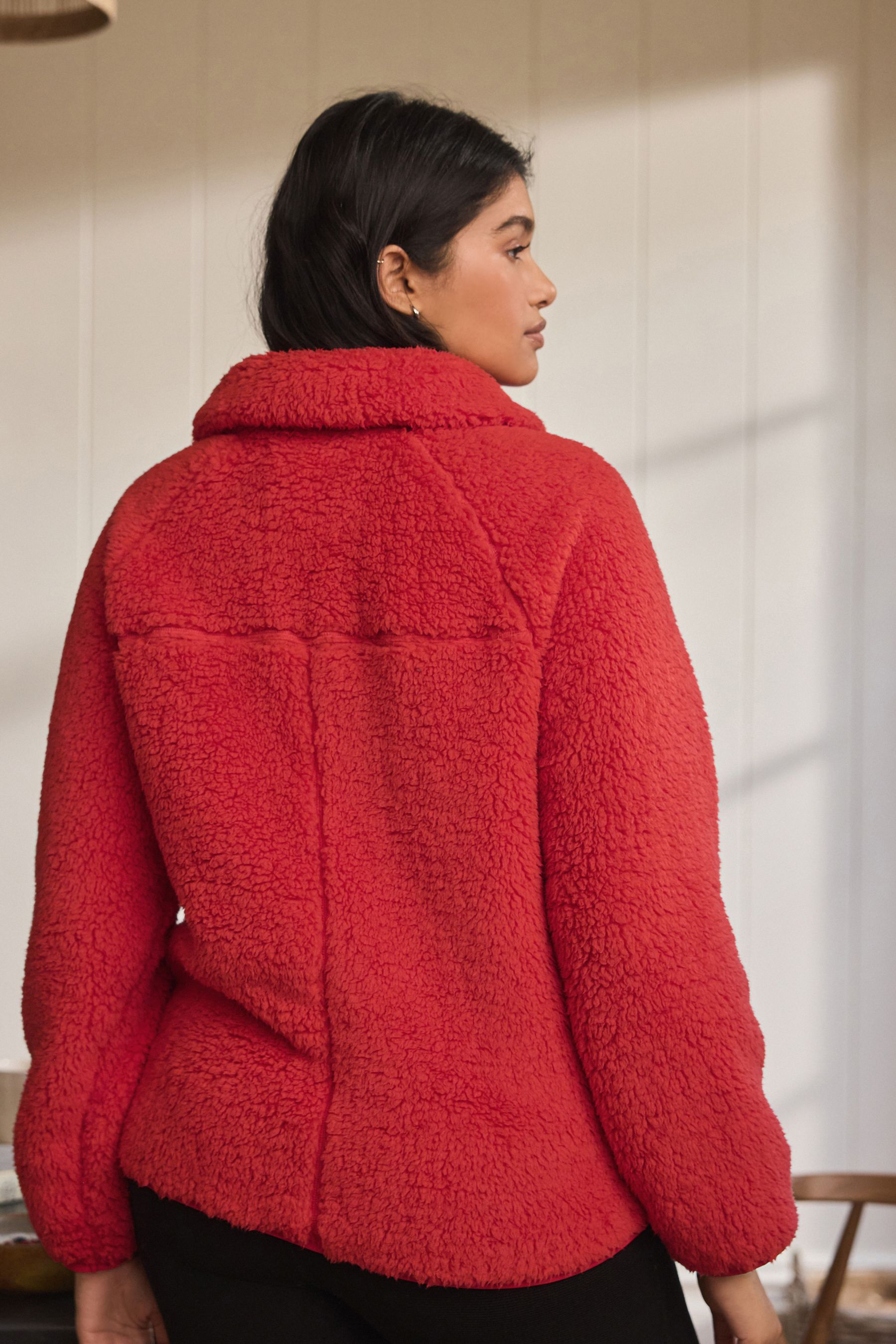 Red borg jacket sales