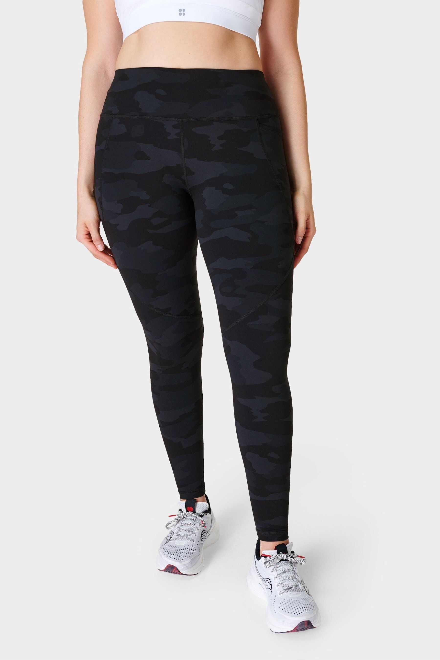 Buy Sweaty Betty Ultra Black Camo Print Full Length Power Workout Leggings from Next Singapore