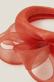 Accessorize Orange Beatrice Occasion Headband - Image 3 of 4