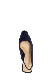 Dune London Blue Cadance Slingback Wedge Espadrilles - Image 5 of 6