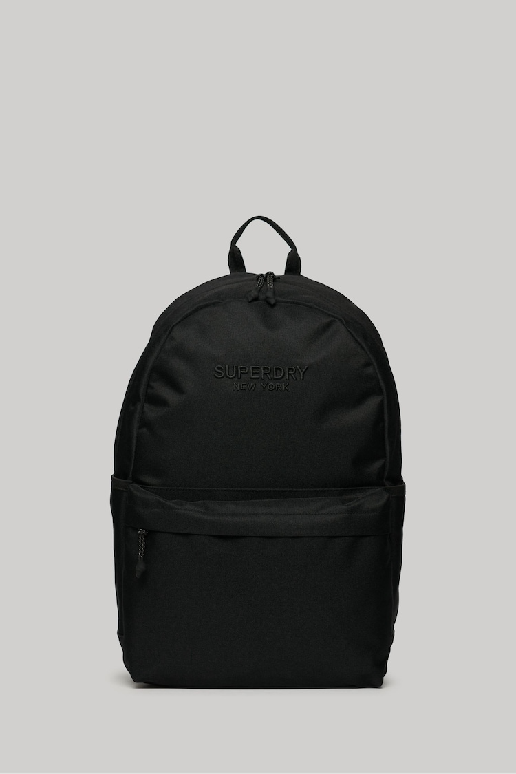 Superdry Black Luxury Sport Montana Backpack - Image 1 of 5