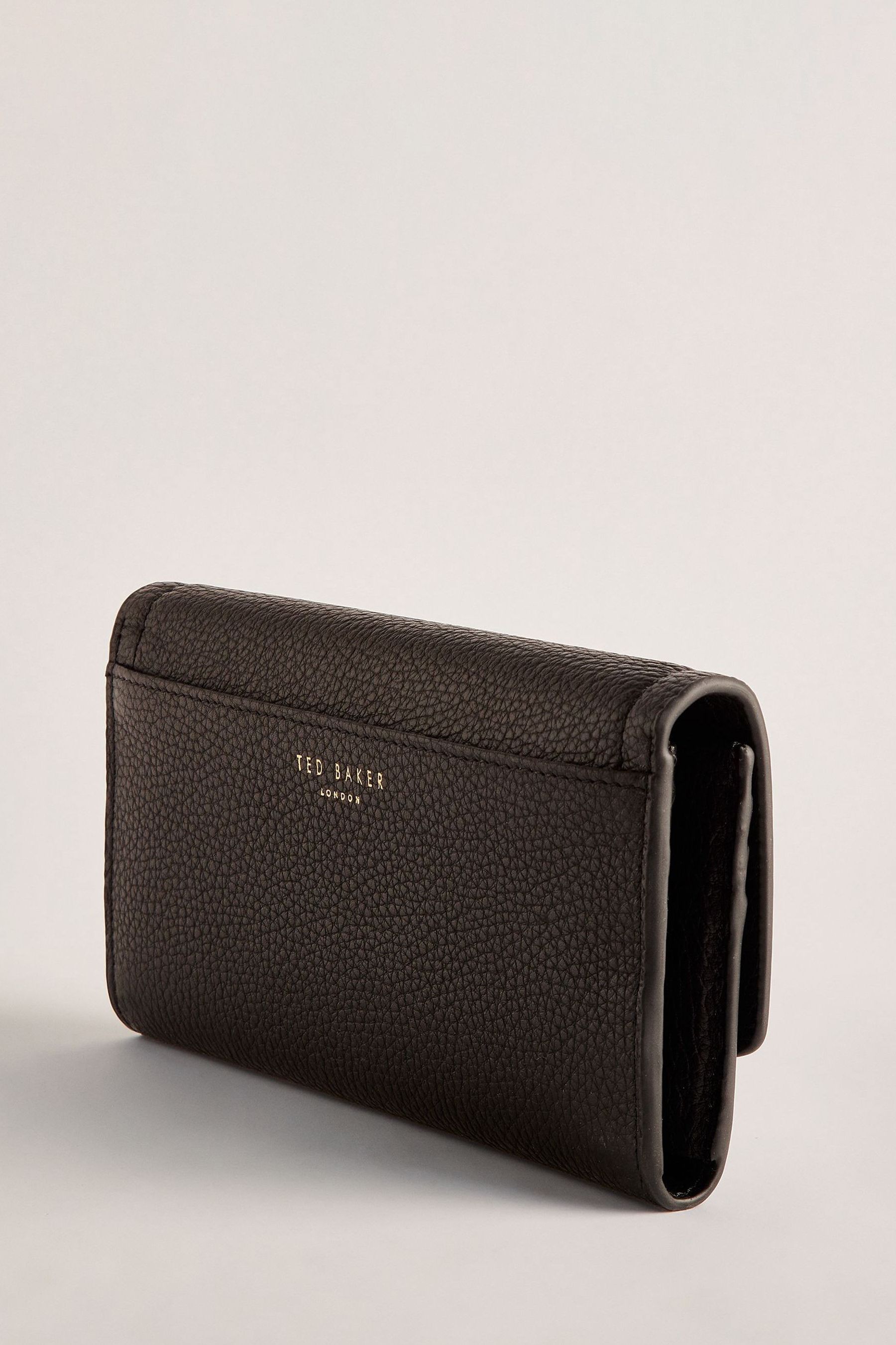 Black fold over purse online