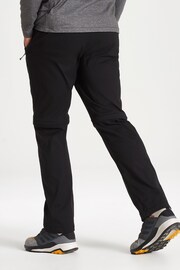 Craghoppers Kiwi Pro Convertible Black Trousers - Image 2 of 4