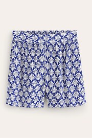 Boden Blue Crinkle Shorts - Image 5 of 5