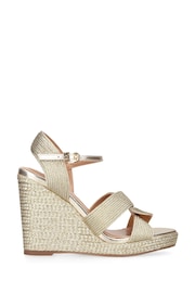 KG Kurt Geiger Gold Roya Sandals - Image 1 of 4