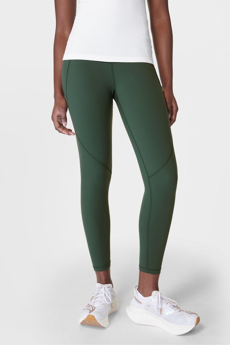 Sweaty Betty Trek Green 7/8 Length Power Workout Leggings - Image 2 of 6