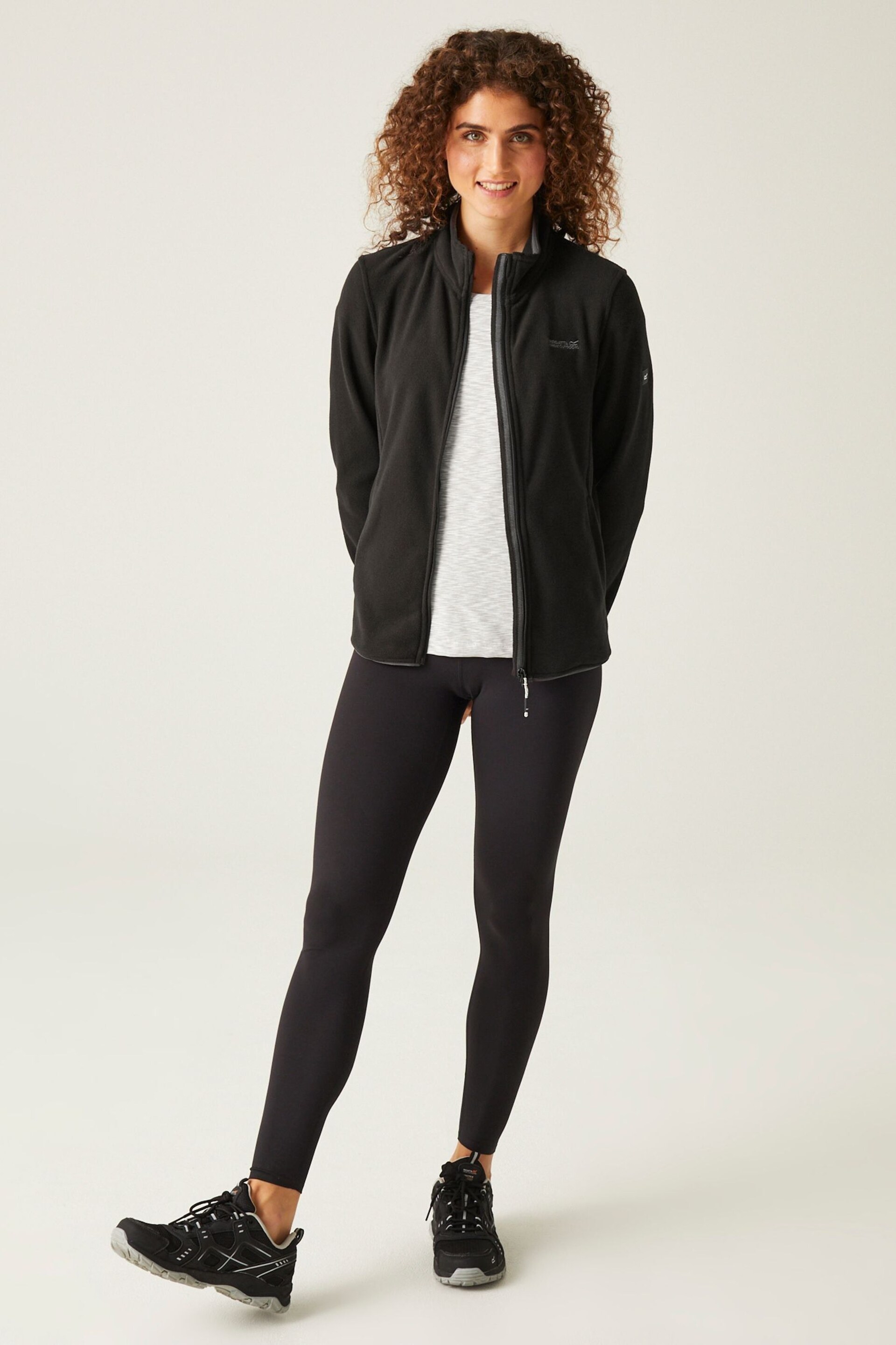 Regatta Black Clemence IV Full Zip Fleece - Image 1 of 6