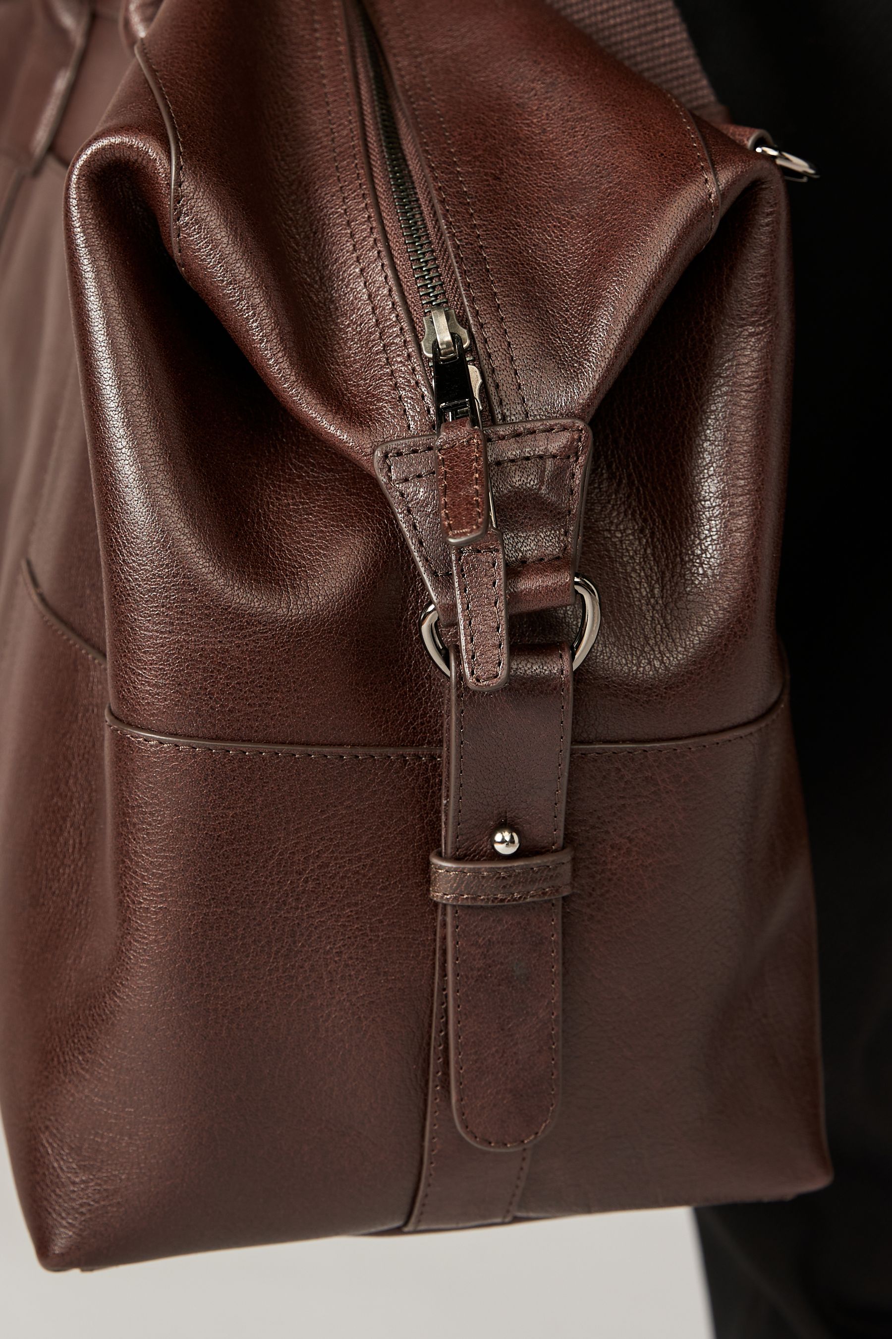 Next leather holdall on sale