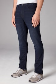 Blue Deep Slim Fit Comfort Stretch Jeans - Image 1 of 11