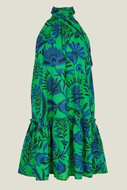 Accessorize Green Fan Halter Dress - Image 4 of 4