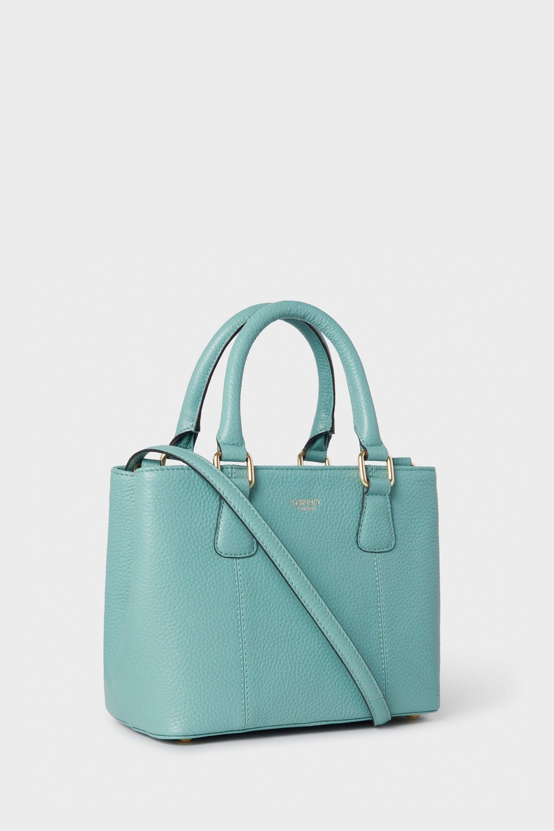 Buy Osprey London Blue The Mini Adaline Leather Grab Bag from the Next UK online shop