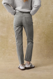 Grey Slim Straight Jeans - Image 3 of 8