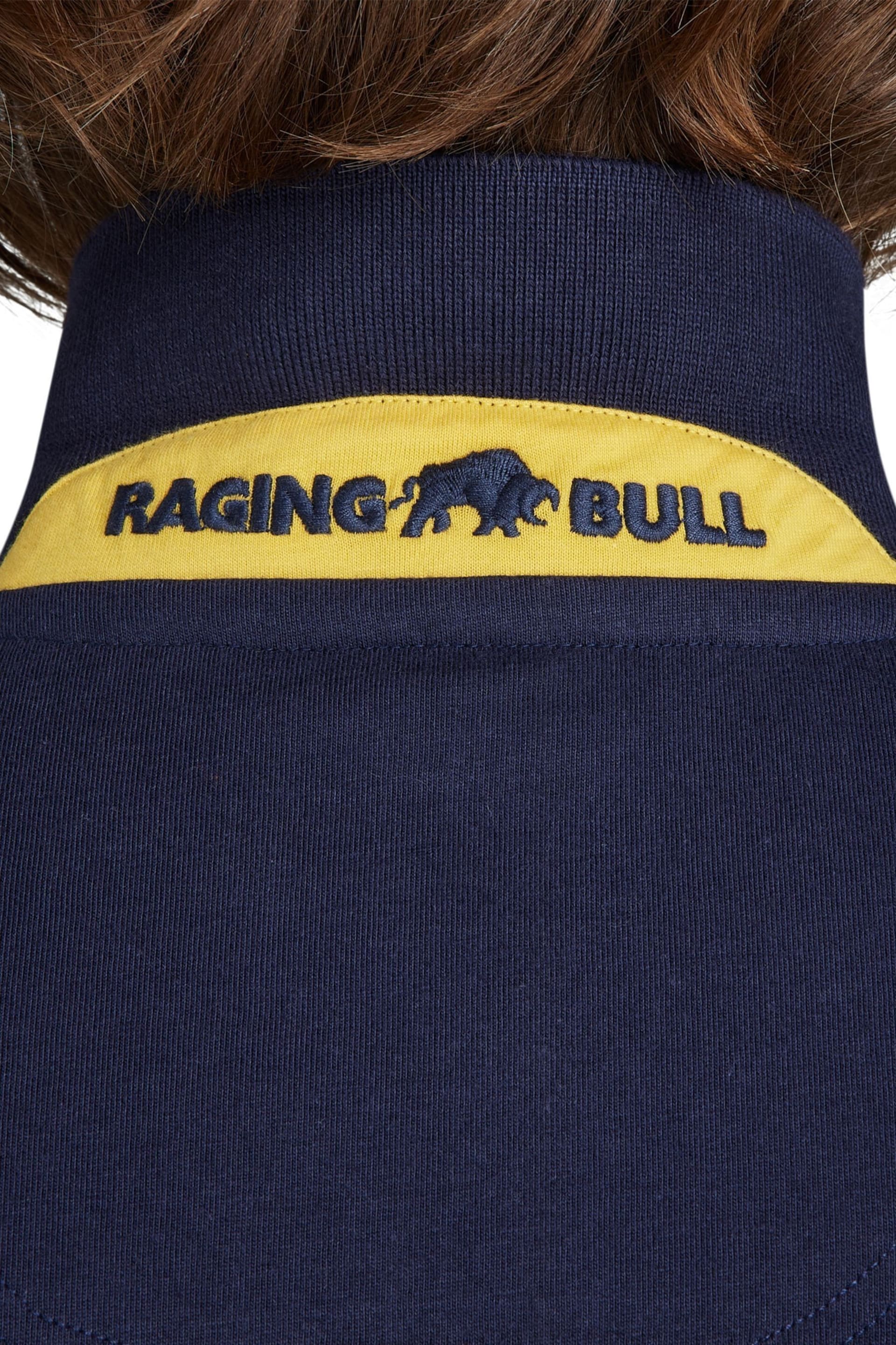 Raging Bull Blue No. 3 Jersey Polo Shirt - Image 6 of 8
