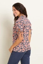 Brakeburn Red Boho Floral Blouse - Image 2 of 4