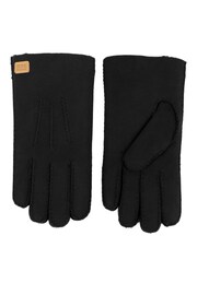 Just Sheepskin Black Rowan Gloves - Image 2 of 4