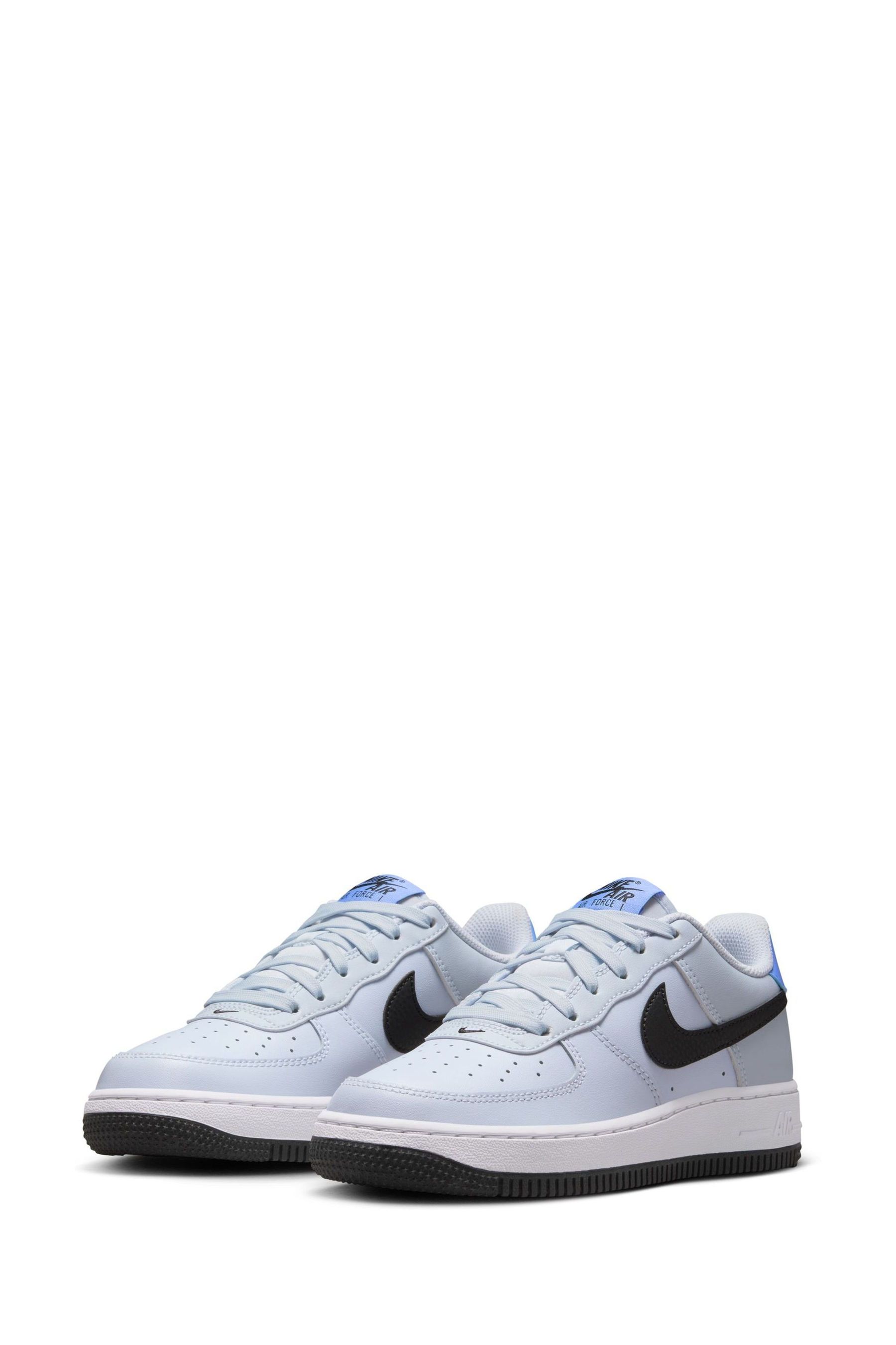 Buy Nike Light Blue Air Force 1 Youth Trainers from the Next UK online shop