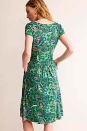 Boden Green Amelie Jersey Dress - Image 3 of 5