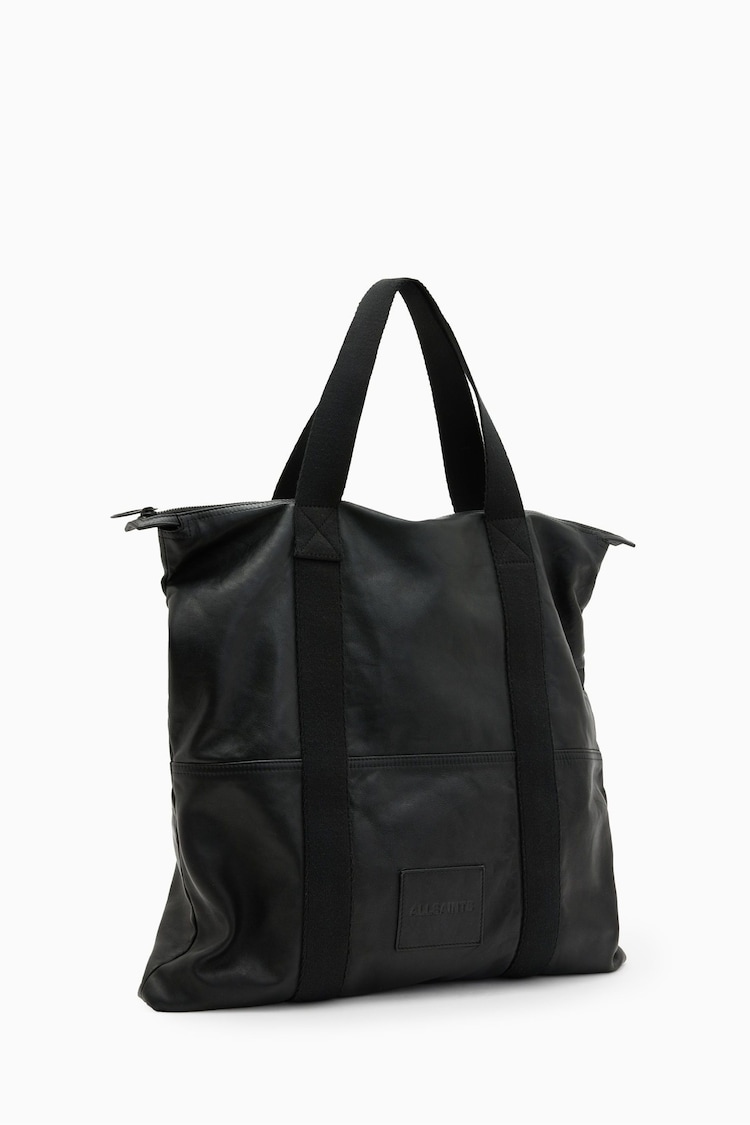 AllSaints Black Afan Tote Bag - Image 2 of 6