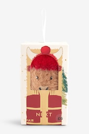 Hamish The Highland Cow Cosy Socks In Box - Image 4 of 4