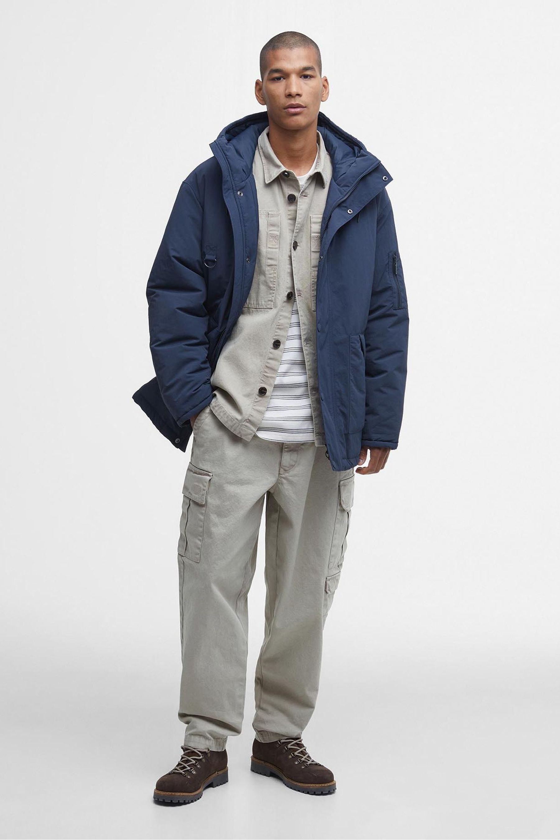 Navy showerproof jacket new arrivals
