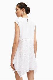 AllSaints White Audrina Emb Dress - Image 5 of 7