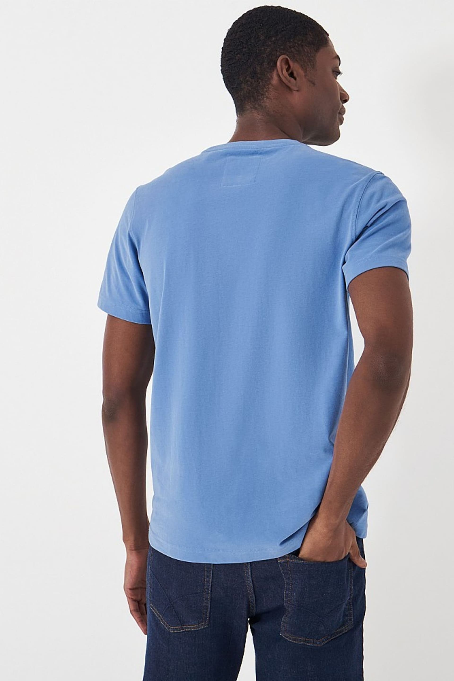 Crew Clothing Plain Cotton Classic T-Shirt - Image 2 of 4