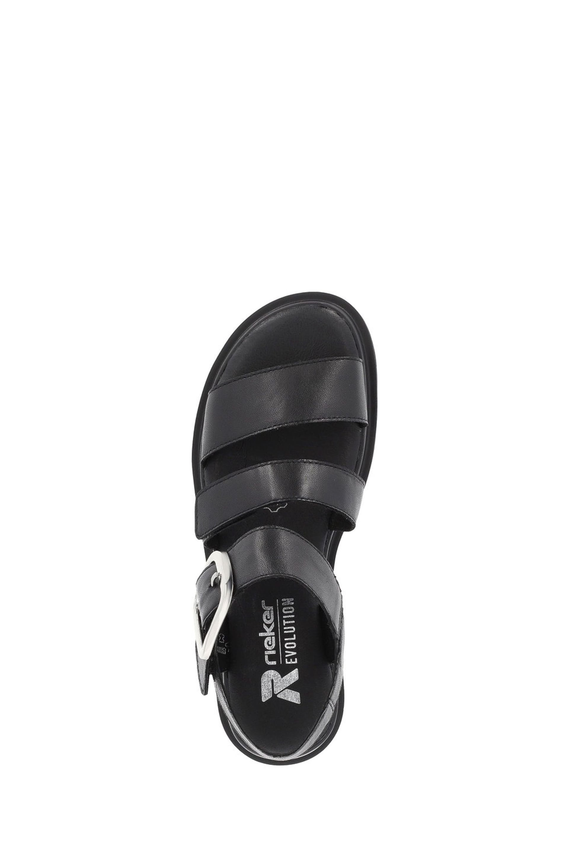 Rieker Womens Evolution Bur Fastener Sandals - Image 4 of 10