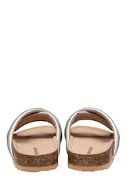 Dunlop Metallic Open Toe Mules Sandals - Image 3 of 4