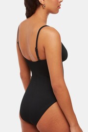 Whistles Black Ribbed Underwire Swimsuit - Image 2 of 5