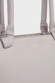 OSPREY LONDON Tan The Collier Leather Shoulder Tote Bag - Image 4 of 4