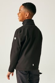 Regatta Black Junior Cera Softshell Jacket - Image 2 of 7