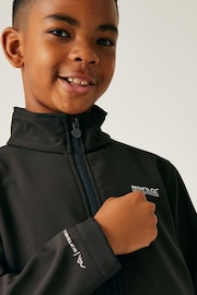 Regatta Black Junior Cera Softshell Jacket - Image 4 of 7