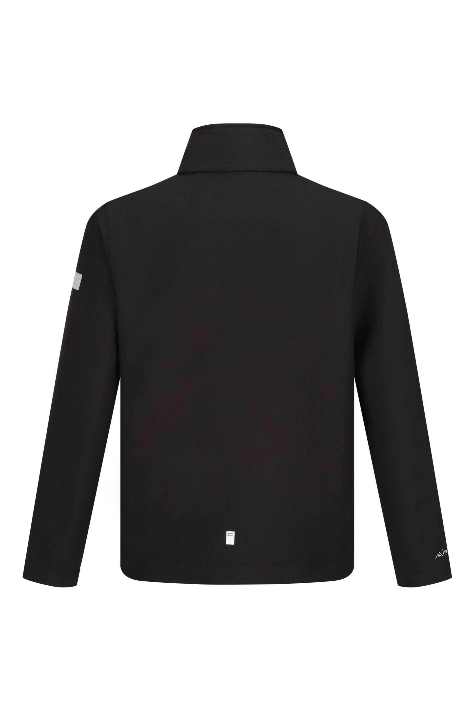 Regatta Black Junior Cera Softshell Jacket - Image 6 of 7