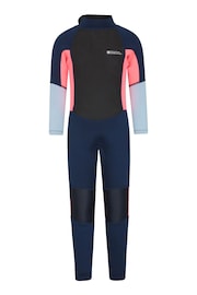 Mountain Warehouse Pink Kids Full Length 2.5mm Neoprene Wetsuit - Image 1 of 5