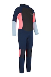 Mountain Warehouse Pink Kids Full Length 2.5mm Neoprene Wetsuit - Image 2 of 5