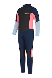 Mountain Warehouse Pink Kids Full Length 2.5mm Neoprene Wetsuit - Image 3 of 5