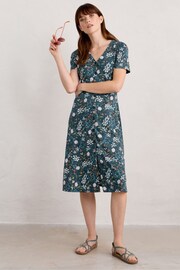 Seasalt Cornwall Blue Petite Lilian Dress - Image 1 of 5