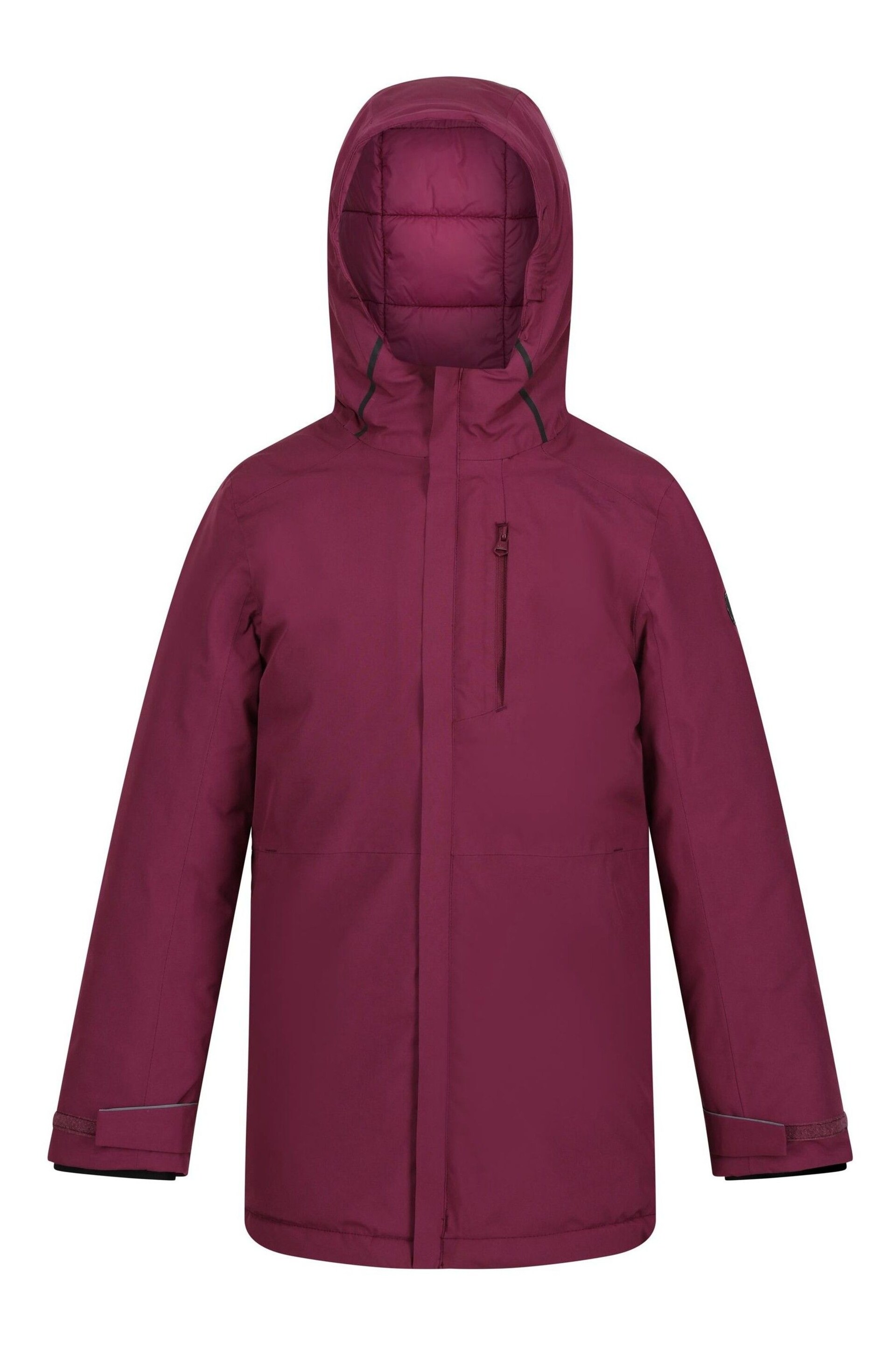 Regatta Purple Junior Yewbank Waterproof Jacket - Image 4 of 7