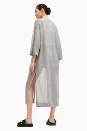 AllSaints Grey Misha Kimono - Image 4 of 5