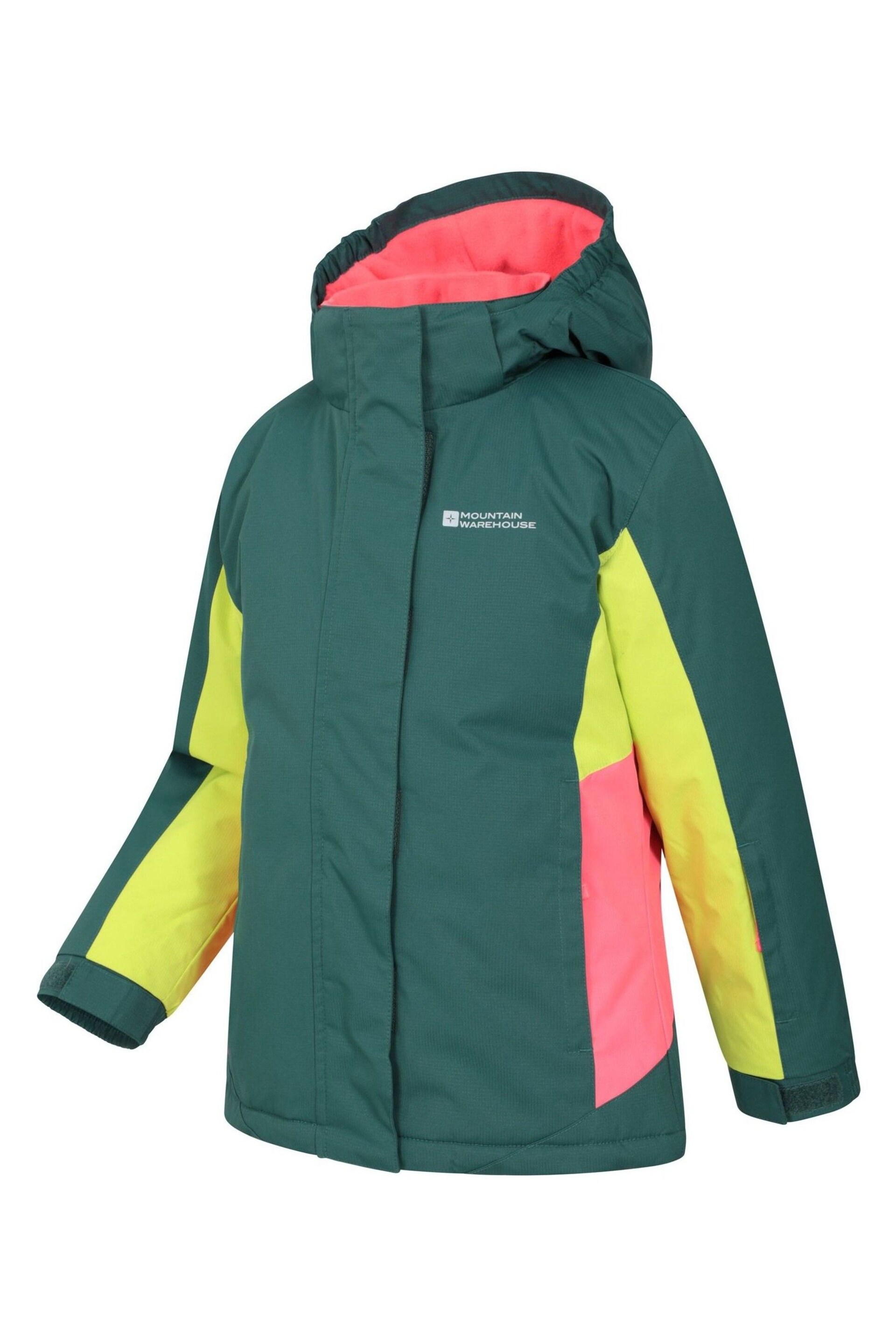 Mountain Warehouse Green Honey Ski Jacket - Kids - Image 3 of 4