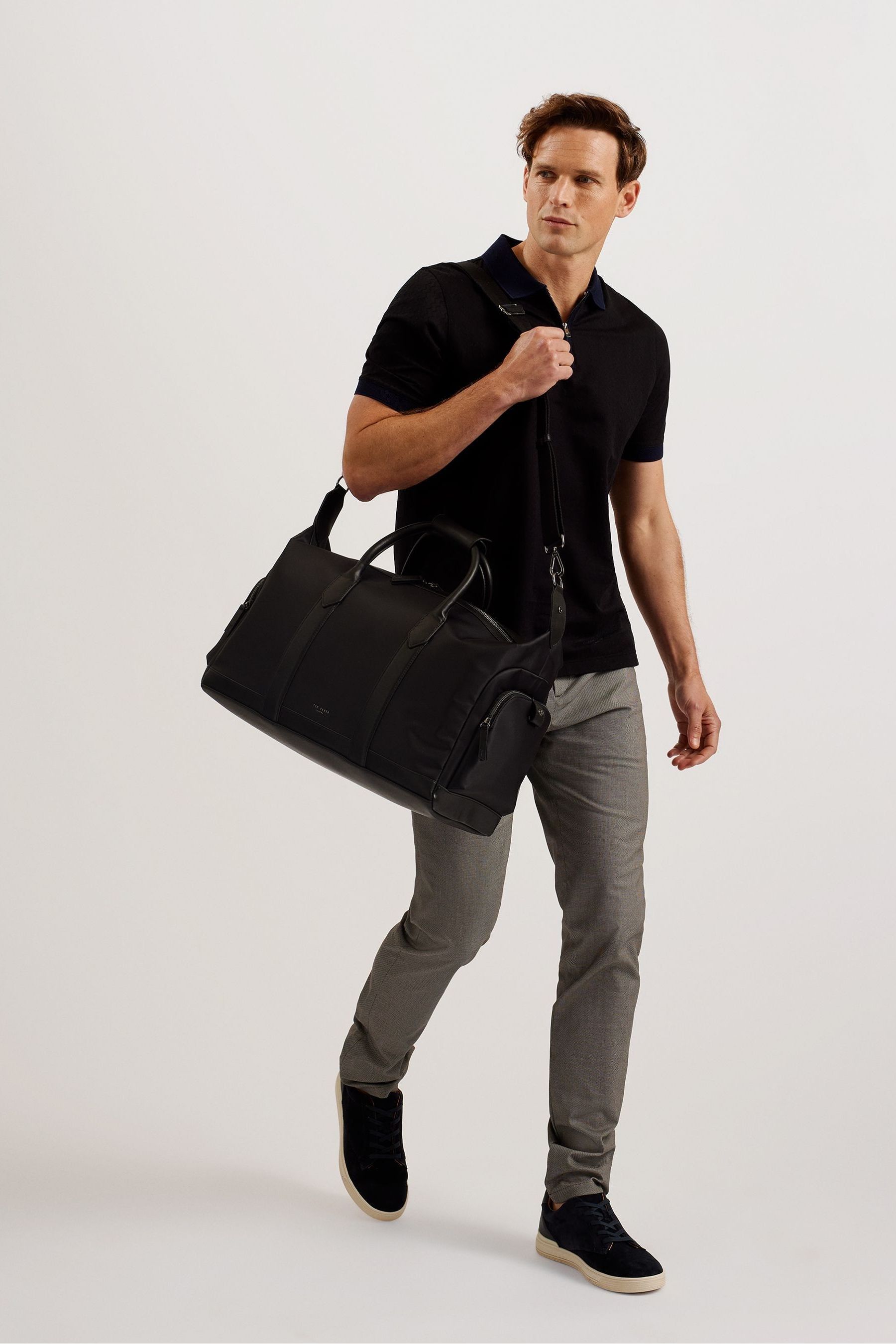 Buy Ted Baker Black Nylon Hedley Holdall from Next Ireland