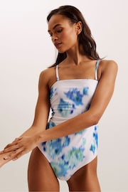 Ted Baker Multi Mayiee Bandeau Swimsuit - Image 1 of 6