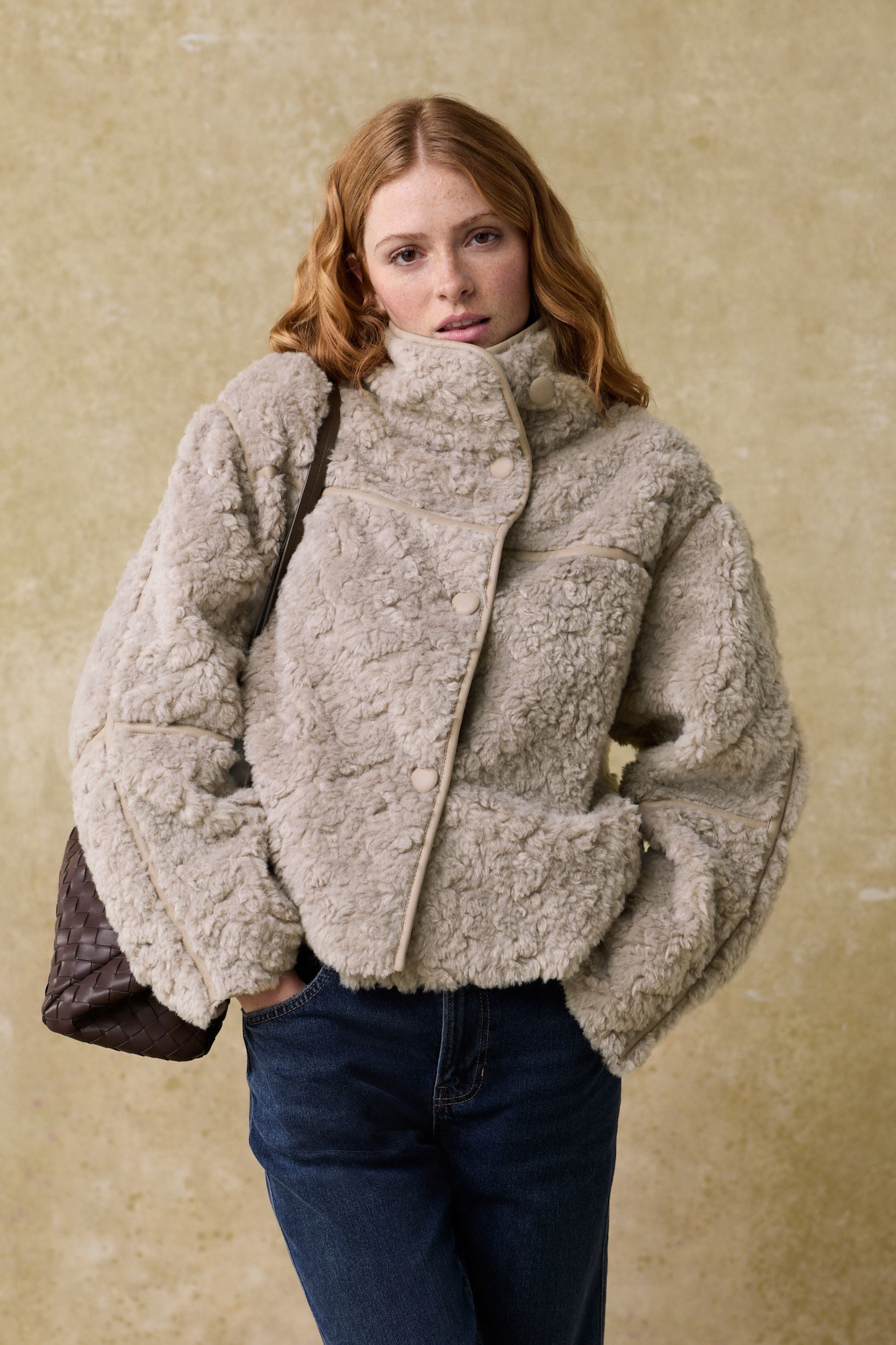 Next teddy bear jacket discount