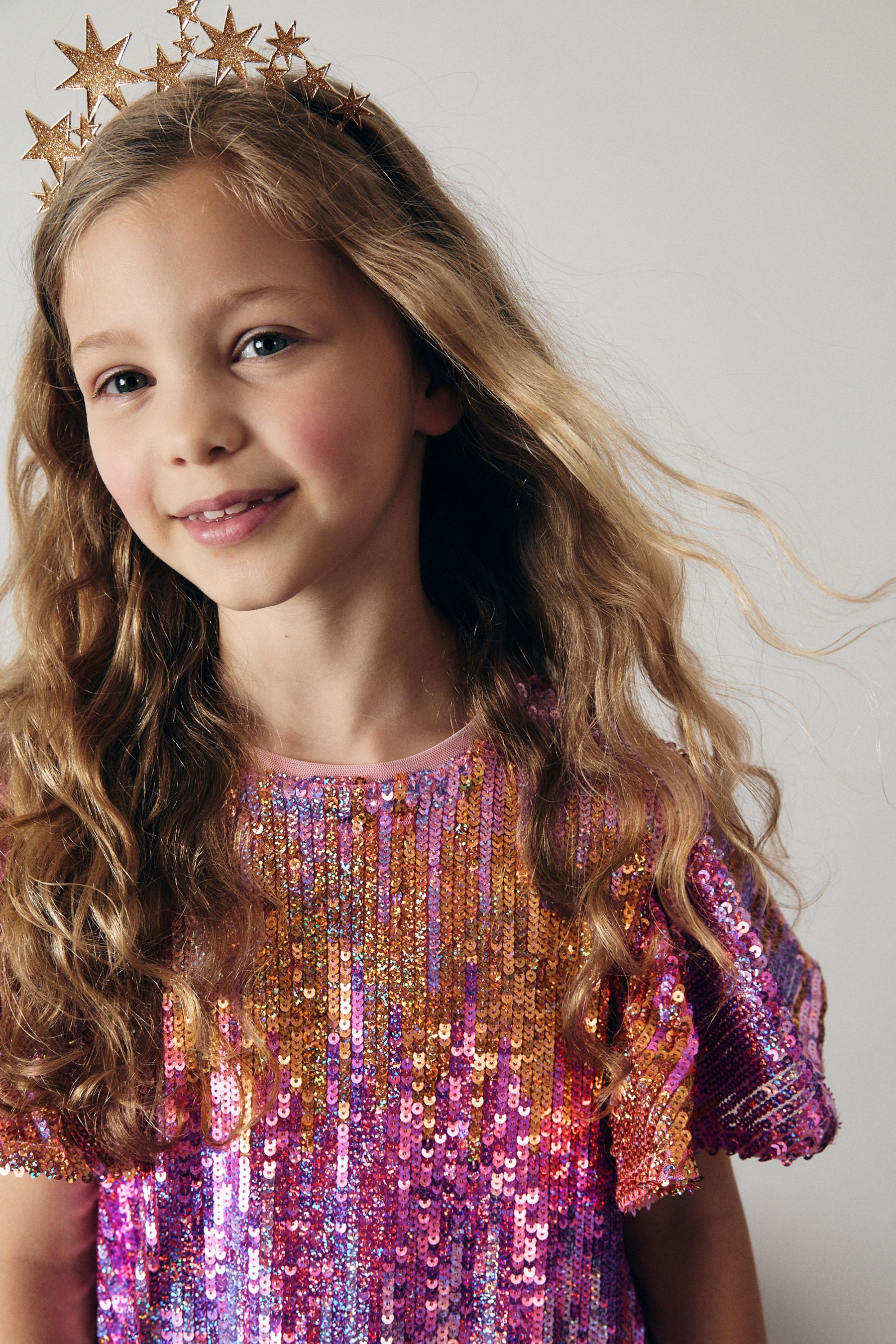 Next girls sequin dress store